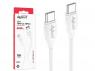 CABLE TIPO C A TIPO C 3A 60W 1m BLANCO  