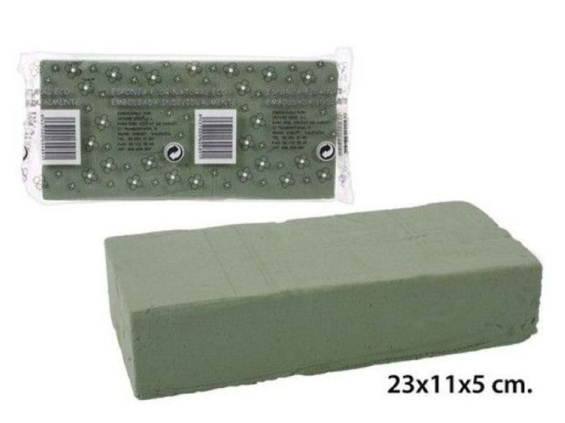 ESPONJA PARA FLOR NATURAL 17x11x6cm (24) RJ8# mayoristas distribuidores