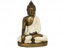 BUDA MEDITASI 25cm BLANCO{              