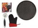 BANDEJA PIZZA MANOPLA Y CORTAPIZZA 33cm�