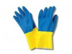 GUANTES SANYC MENAJE BICOLOR LATEX EXTRA TALLA G  5#24