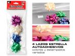 ESTRELLAS DECORATIVAS ADHESIVO 13cmm BLISTER