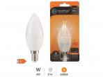 BOMBILLA E14 LED VELA 4W 3000K