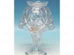 PORTA VELA LAMPARA CRISTAL TALLADO 23cm=509380=
