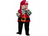 DISFRAZ PIRATA BEBE TALLA 07-12 MESES           