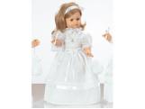 MU�ECA COMUNION 47cm HABLA CON VELA VESTIDO BLANCO{
