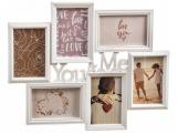 PORTAFOTOS MULTIPLE 6 PLASTICO  YOU AND ME 45x36,5cm