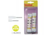 CORDON DEPORTIVO 120cm BLANCO 1 PAR     