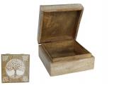 CAJA TALLADA TREE 17x17x8cm             