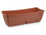 JARDINERA PLASTICO DALIA PLATO AUTO RIEGO 60cm