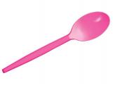 CUCHARA ROSA 12,5cm REUTILIZABLE 15 Unidades            