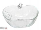 BOWL MANZANA CRISTAL 12x13x4,7cm        