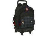 MOCHILA  CON RUEDAS COMPACT PAUL FRANK 33x22x45�