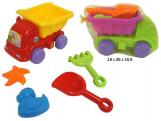 CAMION PLAYA  CON ACCESORIOS 5 PIEZAS 15x26x15,5cm  SURTIDO A ELEGIR 1