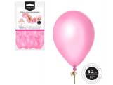 GLOBO METALIZADO ROSA 30cm LATEX 10 Unidades         
