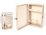 CAJA PARA BOTELLA VINO 3 Unidades 35x22x10cm   