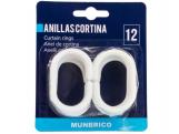 ANILLA CORTINA BA�O 12 Unidades (12)           