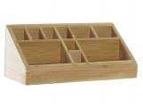 ORGANIZADOR BAMBU NATURAL 33x28x20cm    