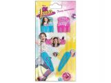 ACCESORIOS PELO SOY LUNA 6 PIEZAS BLISTER 19x9,5cm�    