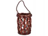 PORTA VELAS  CON VASO CAMBIL 20x12cm�           