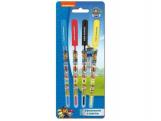 BOLIGRAFO GEL PATRULLA CANINA PAW PATROL 15cm 4 PIEZAS BLISTER {           