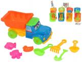 CAMION CONJUNTO PLAYA 8 PIEZAS 22x9x10cm{    