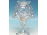 PORTA VELA LAMPARA CRISTAL TALLADO 23cm=509380=