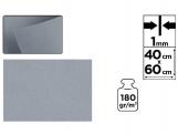 FIELTRO 40x60cm 1,5mm 180 Gramos GRIS         