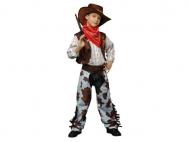 DISFRAZ VAQUERO MARRON -BLANCO TALLA 07-09 A�OS 