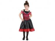 DISFRAZ CAN CAN TALLA 10-12 A�OS               