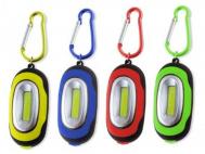 LINTERNA OVAL LED COB 7cm CON GANCHO  SURTIDO A ELEGIR 1
 Elegir entre: rojo, azul, verde y amarillo