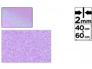 GOMA EVA CON PURPURINA 40x60cm MORADO