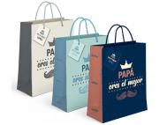 BOLSA PAPEL REGALO PAPA 23x18x10cm  SURTIDO A ELEGIR 1      