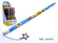 LAPIZ 19cm  CON ESTRELLA PATITO FEO 