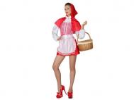 DISFRAZ CAPERUZA ROJA ADULTO TALLA M-L      