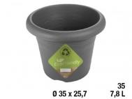MACETA FLORI REDONDA DIAMETRO 35cm                