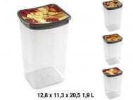 TARRO TOKYO CUADRADO DESPENSA 1,9l  SURTIDO A ELEGIR 1   