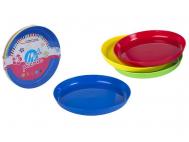PLATOS 4 Unidades PLASTICO PICNIC 18,5x18,5x4cm   