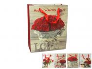 BOLSA REGALO RAMO FLORES BRILLANTES 4 M    