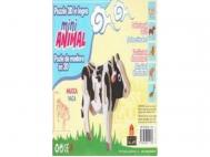 PUZLE 3D VACA MADERA 18,5x11,5cm        