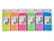 PIEDRAS DECORACION BOTE 800 Gramos PEQUE�O  COLORES  SURTIDO A ELEGIR 1        