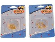 ENGANCHES COLLAR Y PENDIENTES 12x8 
 ABALORIOS PARA COLLARES Y PENDIENTES
BLISTER DE 12x8cm                                                                                                                                                                                                      