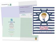 LIBRO MI PRIMERA COMUNION  FOTOS RECUERDOS NI�O 29x23,5cm