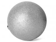 BOLA PURPURINA 15cm PLATA               