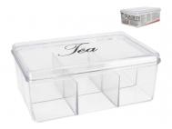 CAJA INFUSION TE TRANSPARENTE 21x14,5x9cm   