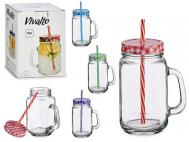 2024/06/02 TAZA JARRA CON PAJITA TAPA METAL 700ml  SURTIDO A ELEGIR 1