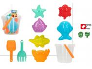 CUBO PLAYA SET DIAMETRO 18cm TRASLUCIDO