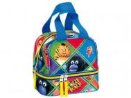 PORTA MERIENDA JB FUNNY ANIMAL 16x20x14cm   
 Portameriendas The Jungle Bunch Bolso portameriendas de Maurice y sus compa�eros

Compartimento central con cremallera

Compartimento adicional en la parte inferior

Asa en la parte superior

Dimensiones: 19,5 x 18,5 x 14 cm

Producto oficial The Jungle Bunch Fabricado por Perona