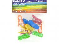 PINZA CIERRE BOLSAS PIMICRO PUM 5cm 10 Unidades    