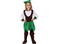 DISFRAZ NI�A DE LOS BOSQUES TALLA 07-09 A�OS  